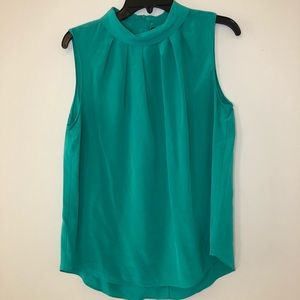 Teal Antonio Melani Sleeveless Blouse
